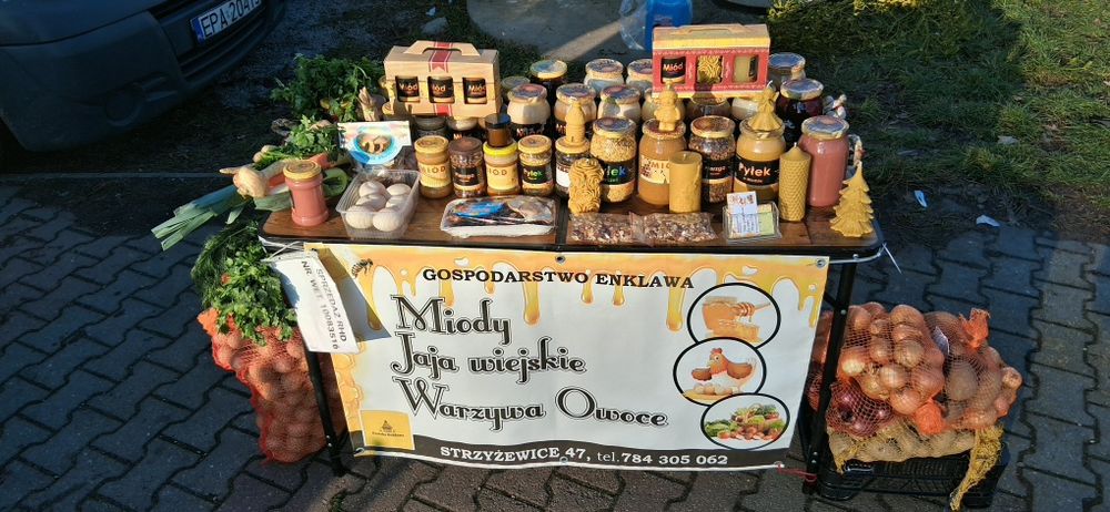 Miód nawłociowy #pasiekaenklawa GOSPODARSTWO