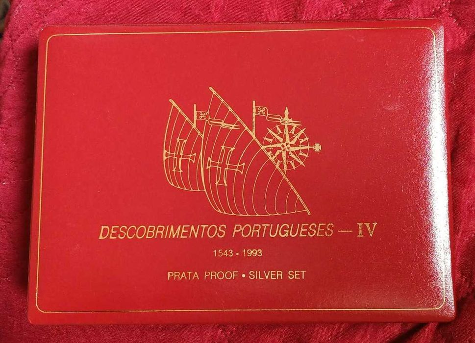 Moedas IV Série Descobrimentos Portugueses estojo