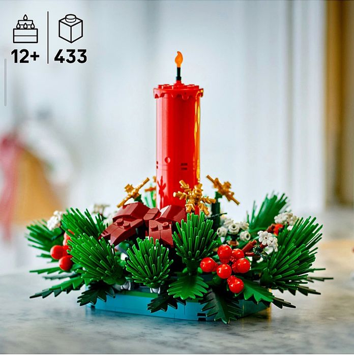 Конструктор LEGO Iconic Декор для різдвяного столу