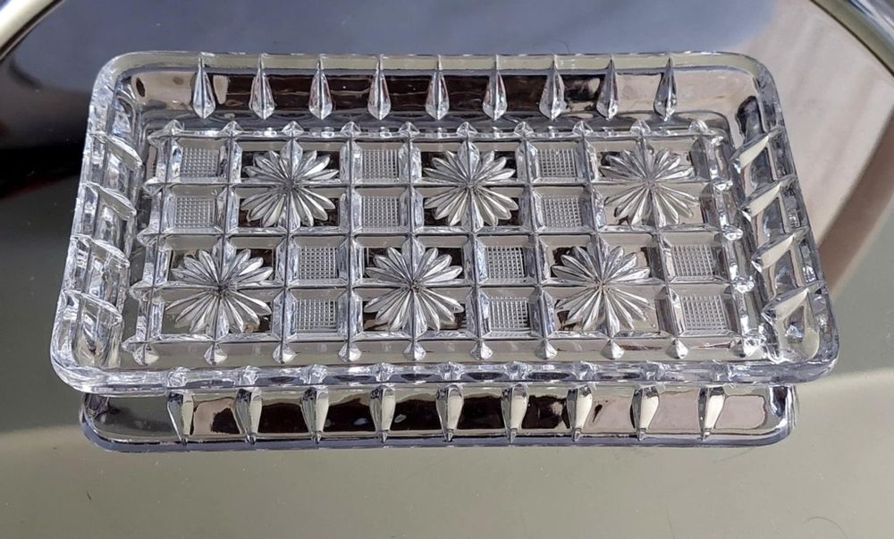 Kryształ. Taca/talerz do serwowania.