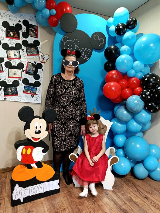 Обруч Микки и Минни Маус