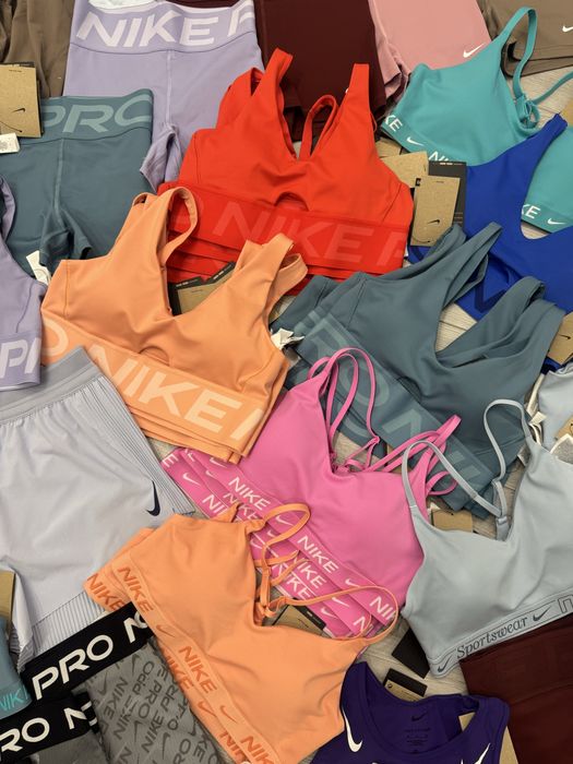Оригінальний спортивний одяг, топ nike, лосини, шорти nike pro, swift