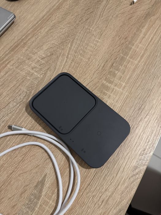 Беспроводная зарядка Samsung 15W Wireless Charger Duo (Dark Gray)