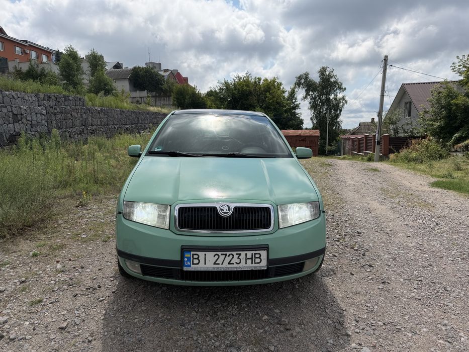 Skoda Fabia 1.4 газ