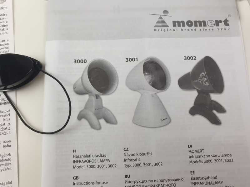 Lampa na podczerwień Momert 3001