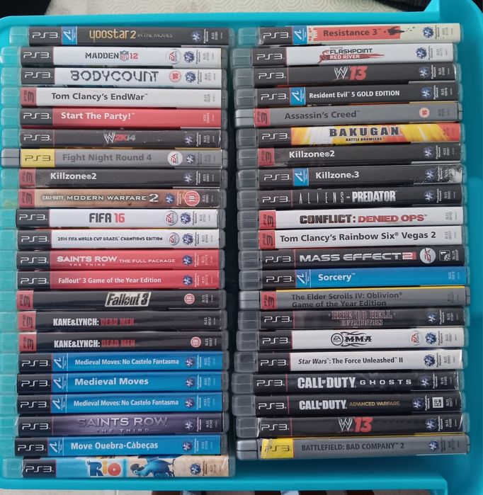 Vários jogos para Playstation 3