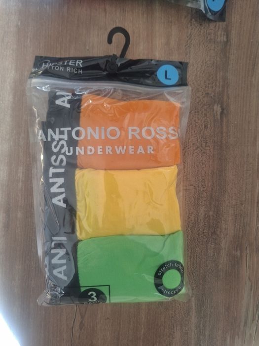 3x trójpak bokserek L