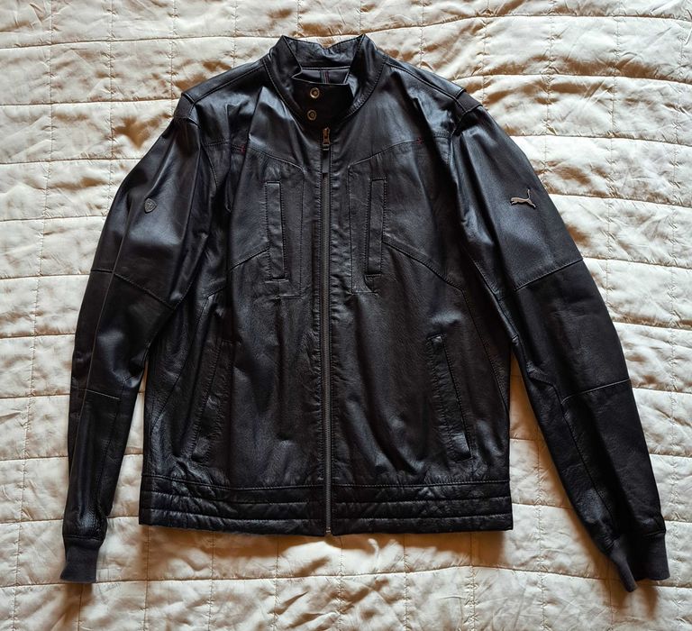 Puma Ferrari kurtka skórzana rozmiar L