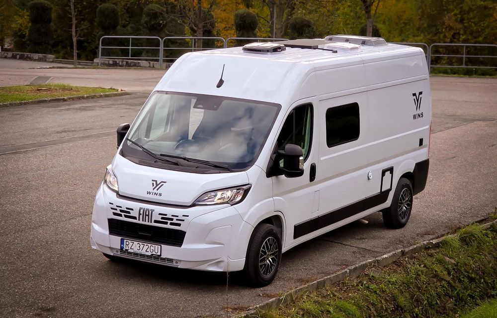 Fiat Ducato 2025 kampervan  Fiat Ducato 2,2 DCI 180KM 2025 model campervan 2025 Wins424
