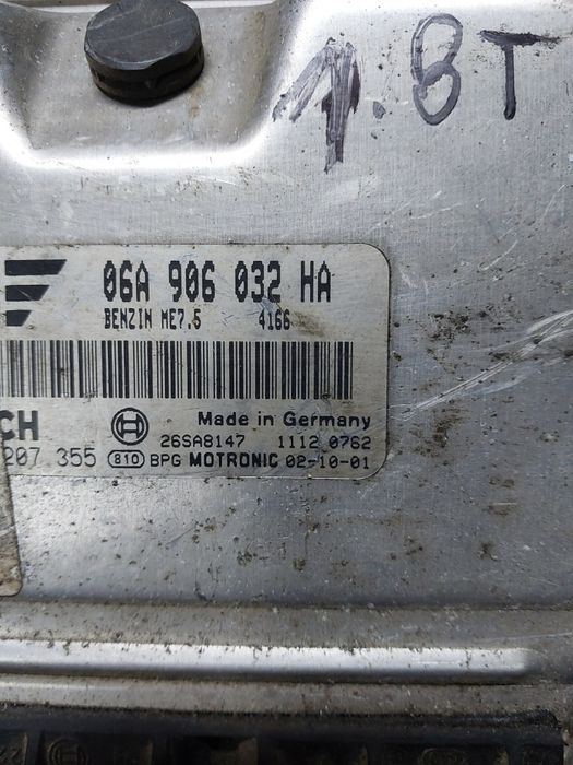 Sterownik 1,8T komputer silnika ME7.5 Audi VW