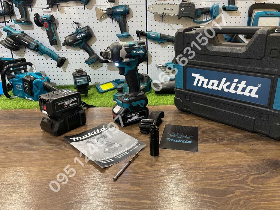 Гайковерт акумуляторный безщеточный Makita DTW500BL 36V 8A винтоверт