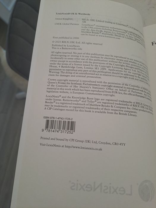 Morcom on Trade Marks- Sixth Edition