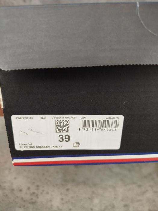 Buty Tommy Hilfiger Th Foxing Sneaker Canvas