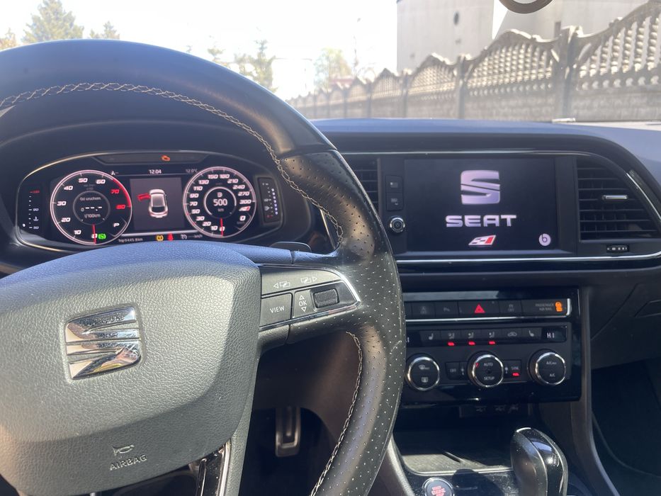 Seat Leon cupra black performance kubly wirtual beats wydech dokładki riegera