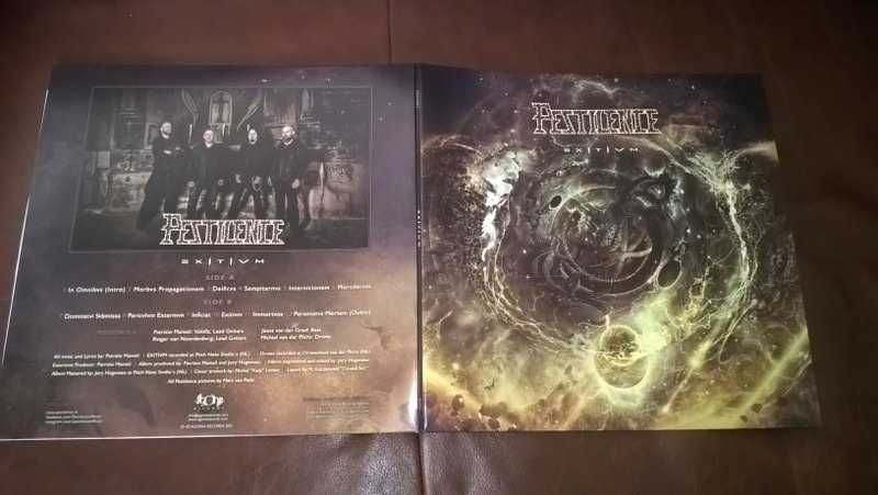 Convict, Pestilence, Iced Earth vinyl