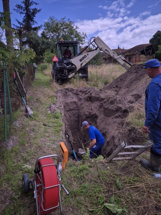 Udrażnianie, kamerowanie, przepychanie, czyszczenie rur kanalizacji