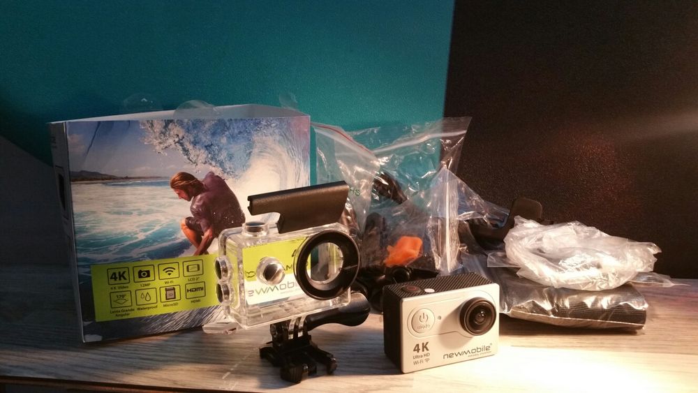 Camera 4K 12MP wi-fi para desporto