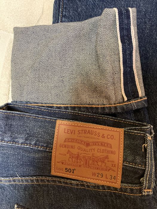 Levis 501 selvedge