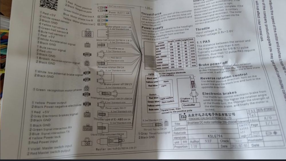Sterownik 3000W 60A  36V-72V  mocny,szybki -Nowy
