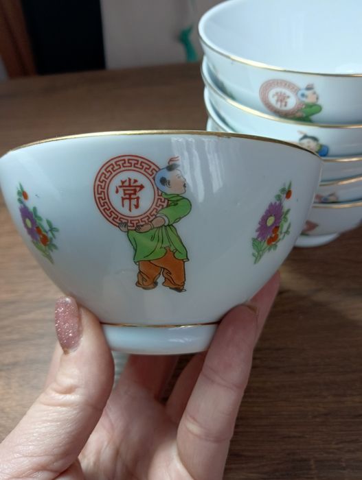 Miseczki z porcelany -PRL