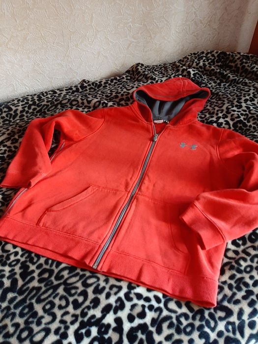 Толстовка з капюшоном Under Armour червона/ красная