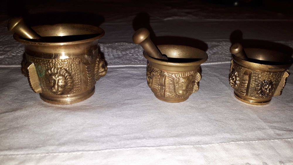 Almofarizes Antigos em Bronze