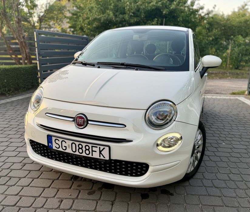 Fiat 500 Fiat 500 1.2 69 KM | 2019 | Ekonomiczny miejski samochód