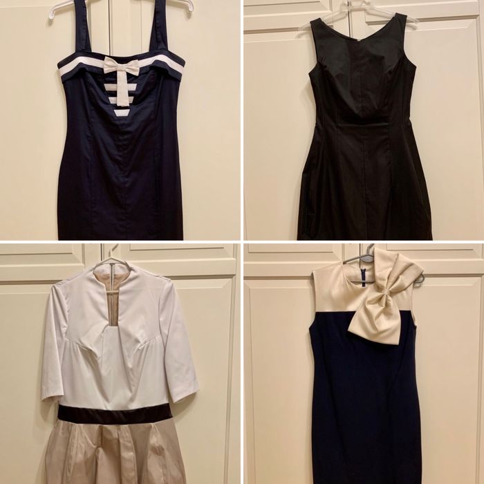 Zestaw/ komplet sukienek koktajlowych