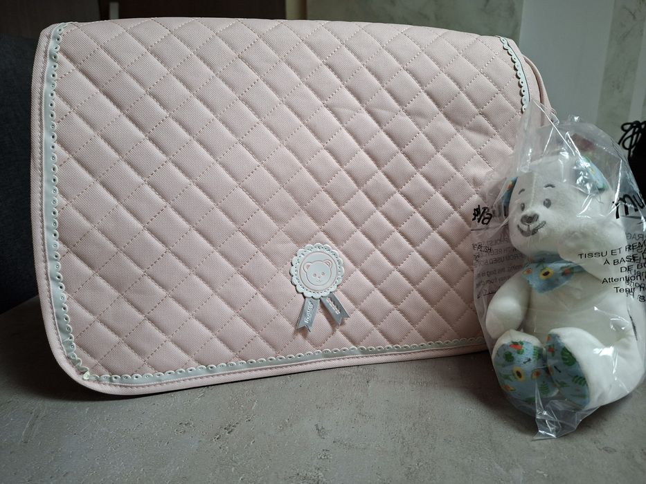 Torba dla niemowlaka różowa