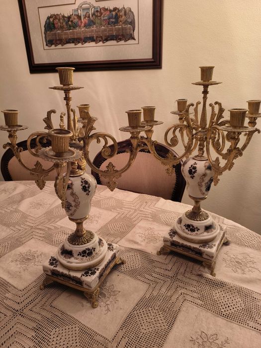 Castiças e centro de mesa