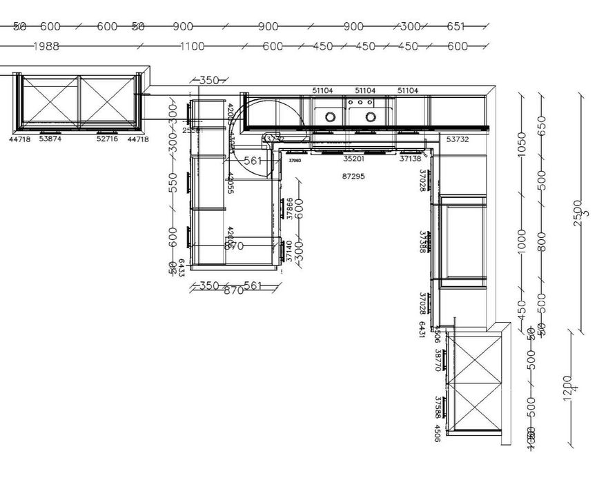 Kuchnie Verle MEBLE KUCHENNE lakierowane Cascada Niebieski Fiord
