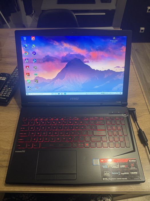 MSI GL63 8RE Leopard i7 8750h 16gb ram 1060 6gb 512gb 15,6”