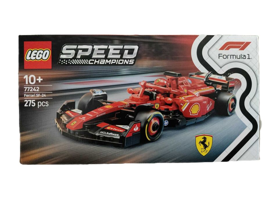NOWY zestaw LEGO SPEED CHAMPIONS 77242 Bolid F1 Ferrari SF-24