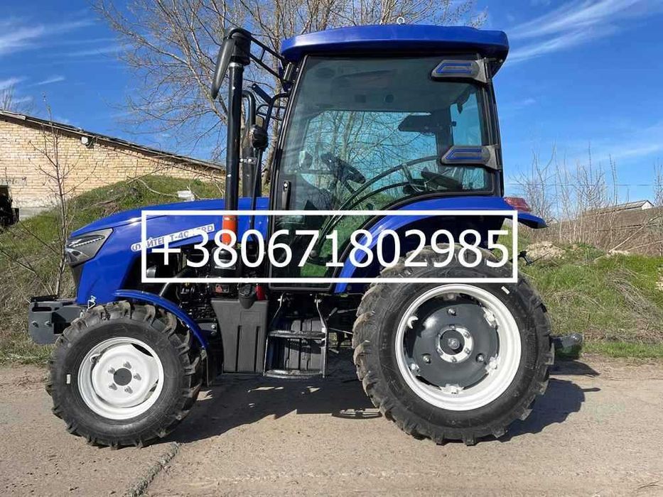 Мінітрактор Файтер T-404 з кабіною  Доставка без передоплати Кредит