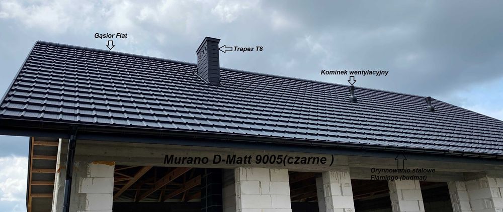 Blachodachowka Venecja/Murano D-Matt plus BUDMAT ! 40 lat gwarancji!