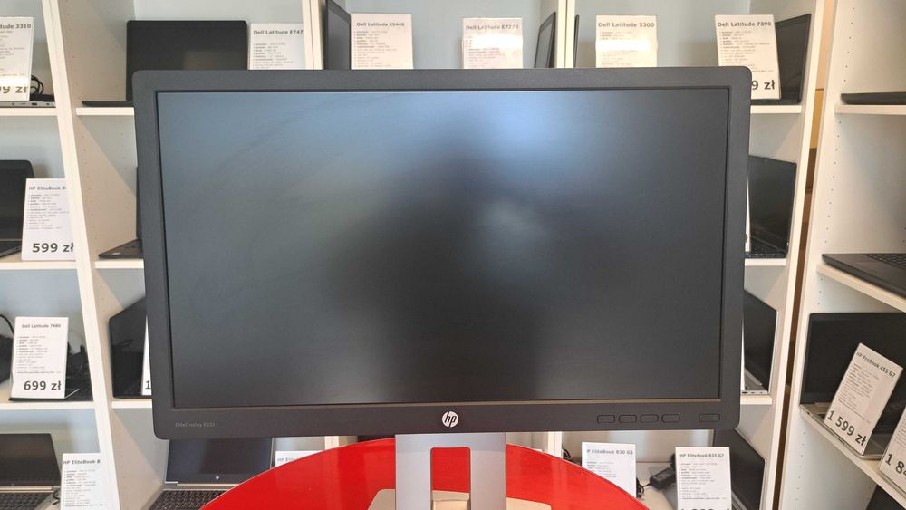 Monitor HP Elitedisplay E232 23" Matowy FullHD Pivot FV23 Gwarancja Klasa A