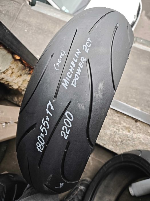 Мото шина резина спорт 180/55 R17 задняя с Германии