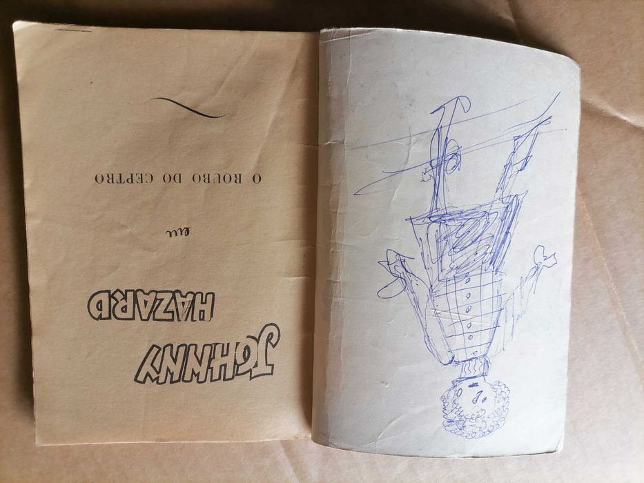 Colecção Tigre Nº1 Johnny Hazard em O Roubo do Ceptro (1955)