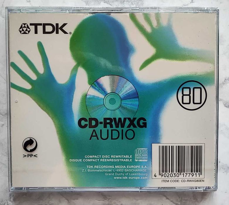 Диск TDK CD-RWXG audio