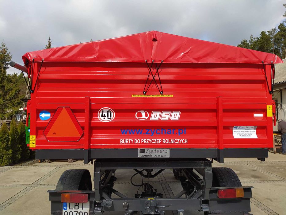 Burty do przyczepy D47  - Fachowe doradztwo - Burty na wymiar - MOCNE