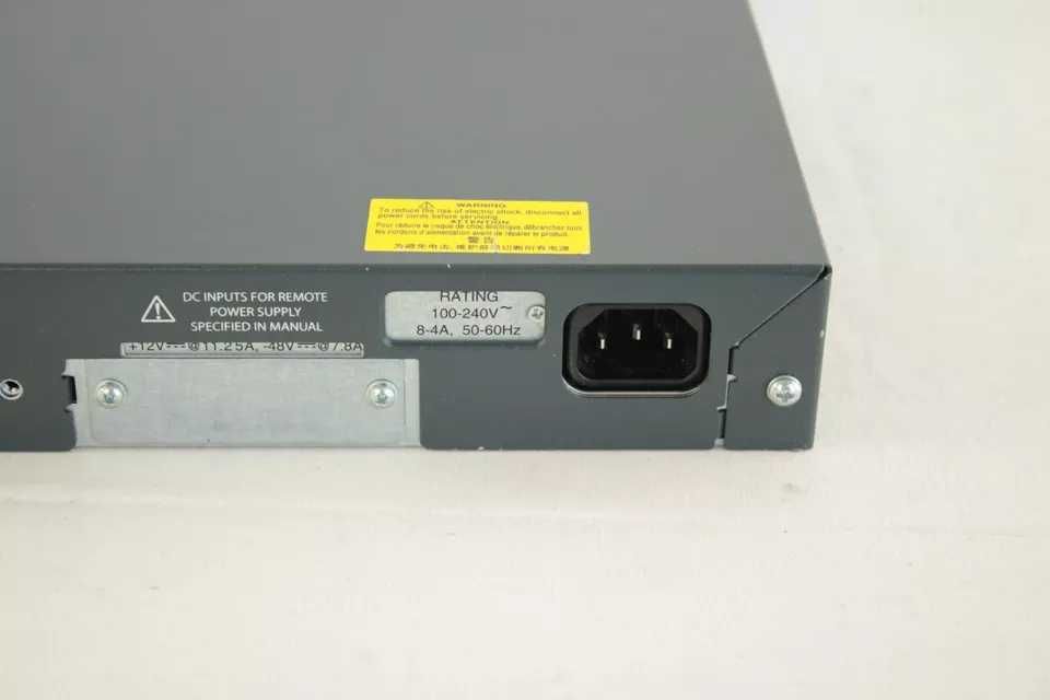 Світч Комутатор Cisco Catalyst 3750 v2 PoE ПоЕ 24 портів для камер