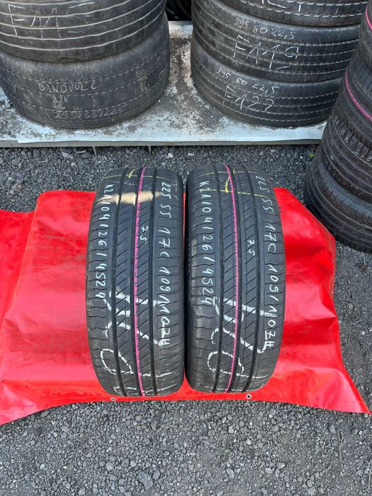 2 opony 225/55R17 C Continental VanContact Ultra