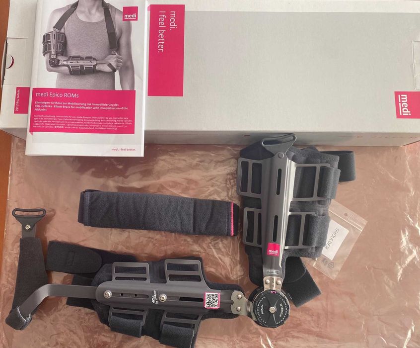 Ortótese de cotovelo Medi Epico ROM, braço esquerdo