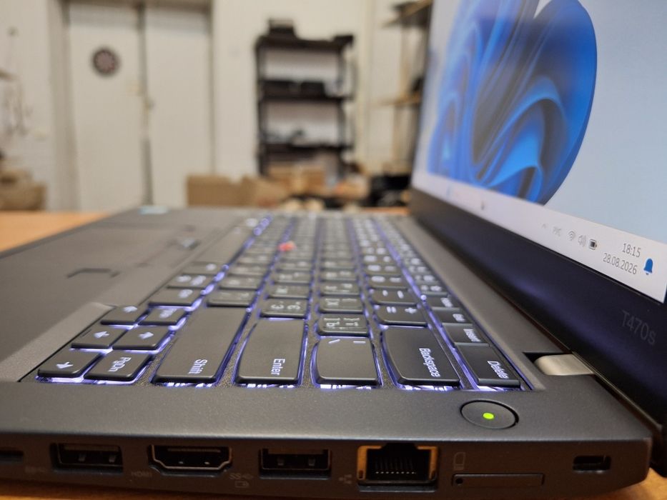 Lenovo ThinkPad T470s i7-6600U DDR4 8Gb SSD 128Gb Full HD IPS