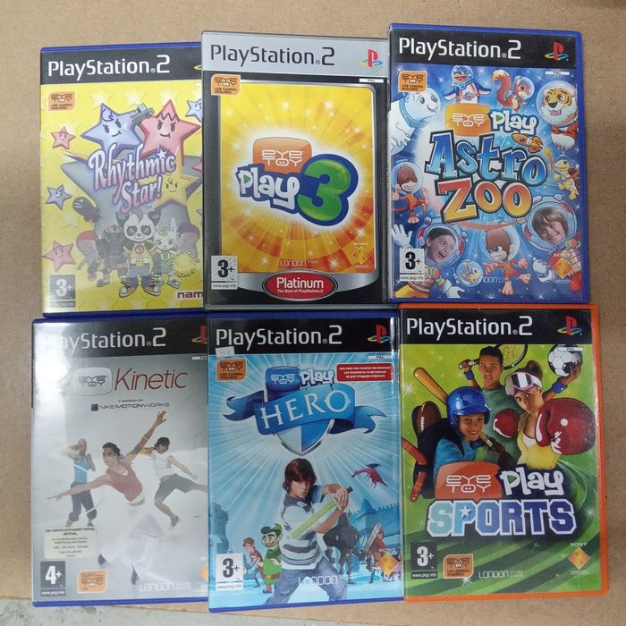 Eye toy camera jogos Boogie Ps2