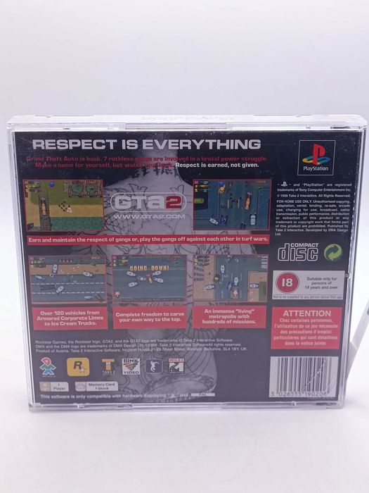 GRA Gta 2 Grand Theft Auto 2 Na Playstation PSX PS1 1061/12/25s