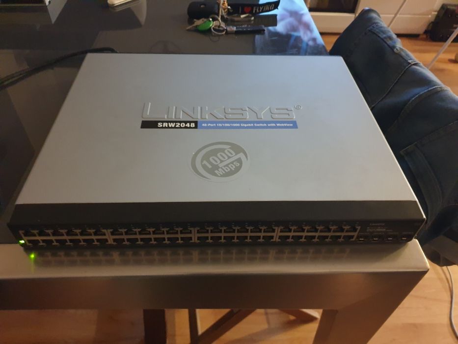 Linksys SRW2048 sprawny w 100% !