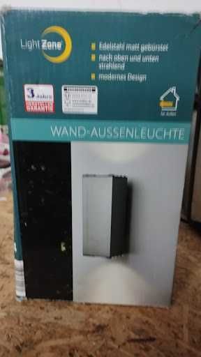 Lampa zewnętrzna LightZone | Świeci w górę, świeci w dół, sąsiad z zazdrości wpada pod stół!