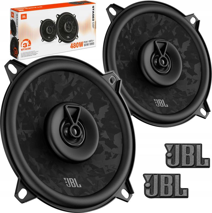 Głośniki Samochodowe JBL STAGE 3 GEN.2 58F NOWOŚĆ  5,25 EM-AUDIO Tomaszów Lub Wysyłka Gratis ! AUTYRYZOWANY DEALER JBL