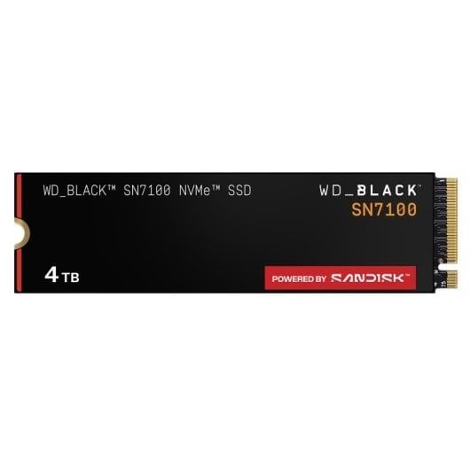 Disco Rígido WD BLACK SN7100 SSD 4TB M.2 Novo em caixa selado